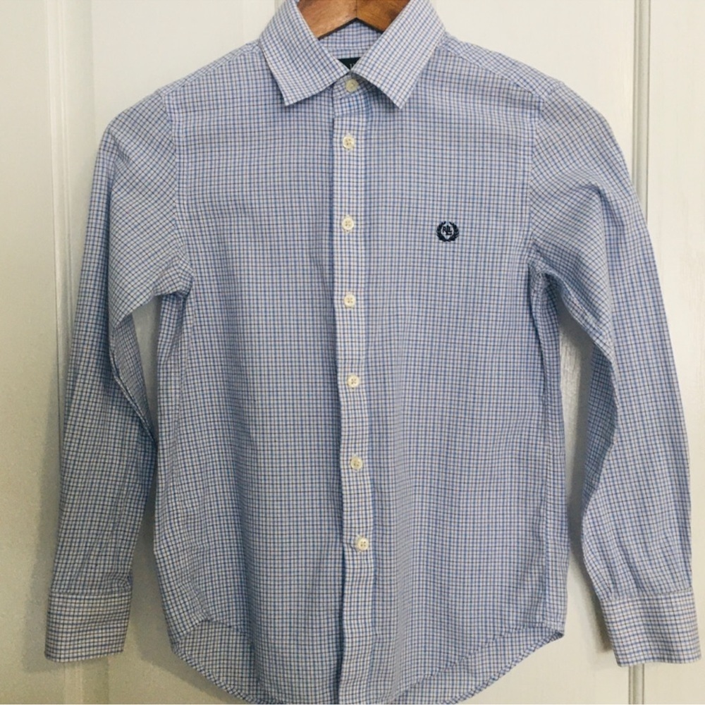 RALPH LAUREN Size 12 boys. Button down shirt
